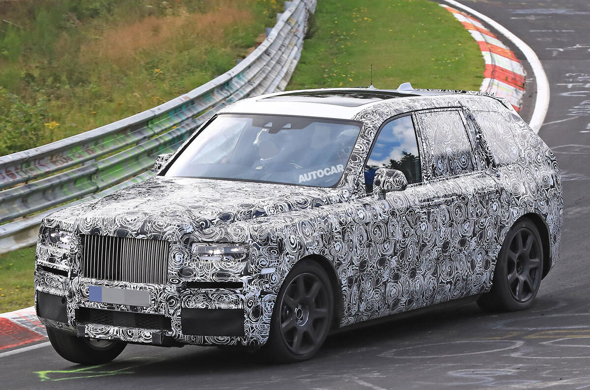 2018 Rolls-Royce Cullinan SUV on course to rival Bentayga in 2018