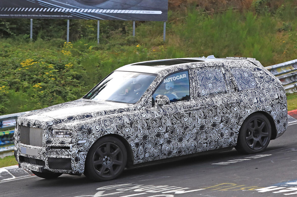 2018 Rolls-Royce Cullinan SUV on course to rival Bentayga in 2018