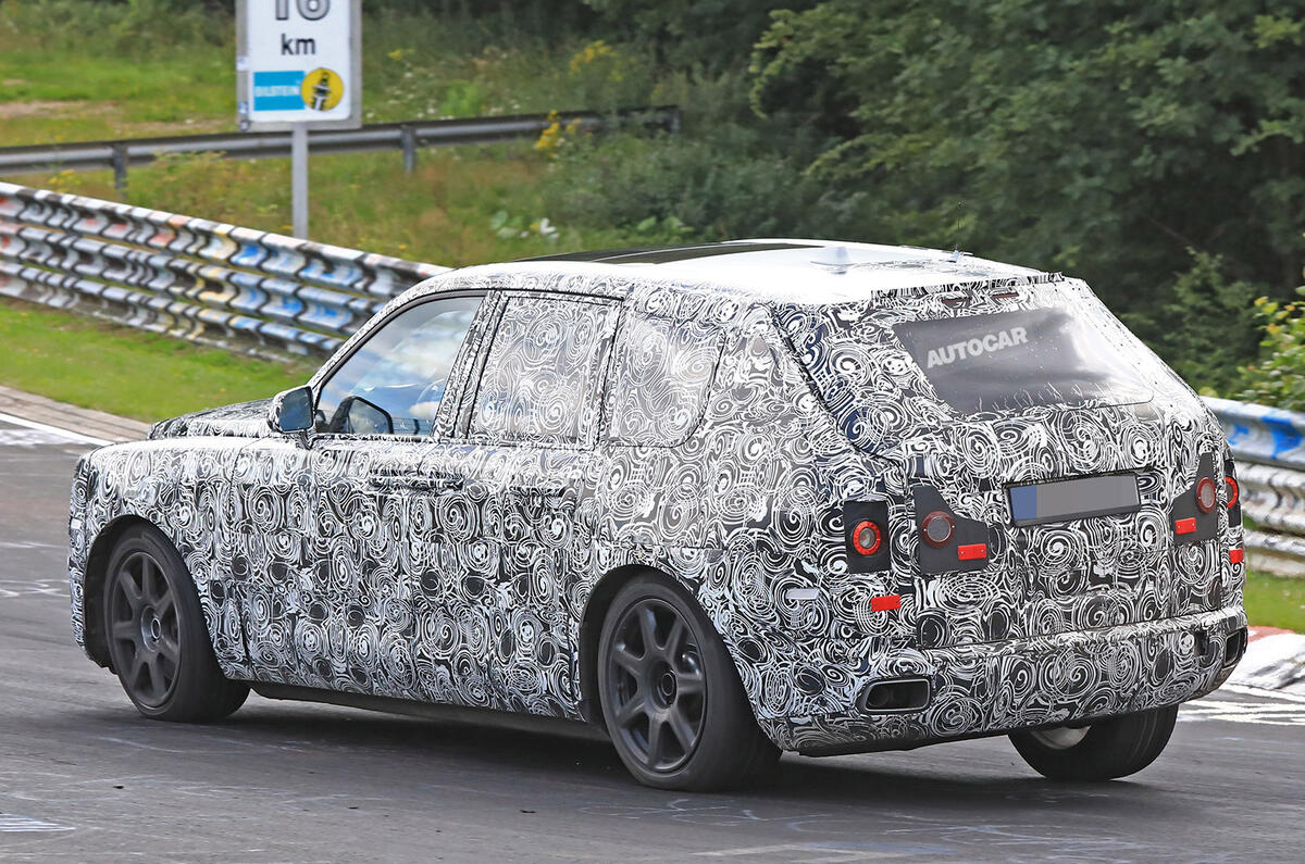 2018 Rolls-Royce Cullinan SUV on course to rival Bentayga in 2018