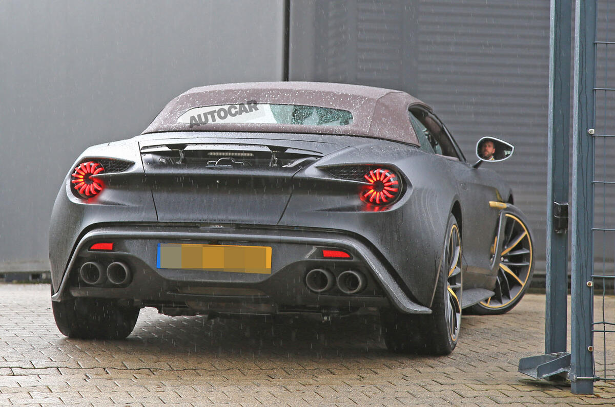 Aston Martin Vanquish Zagato Volante And Speedster Spotted