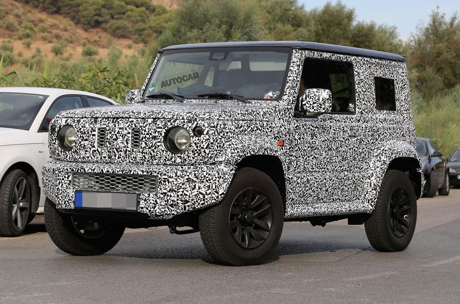 Next Suzuki Jimny spotted testing in run-up to Tokyo reveal