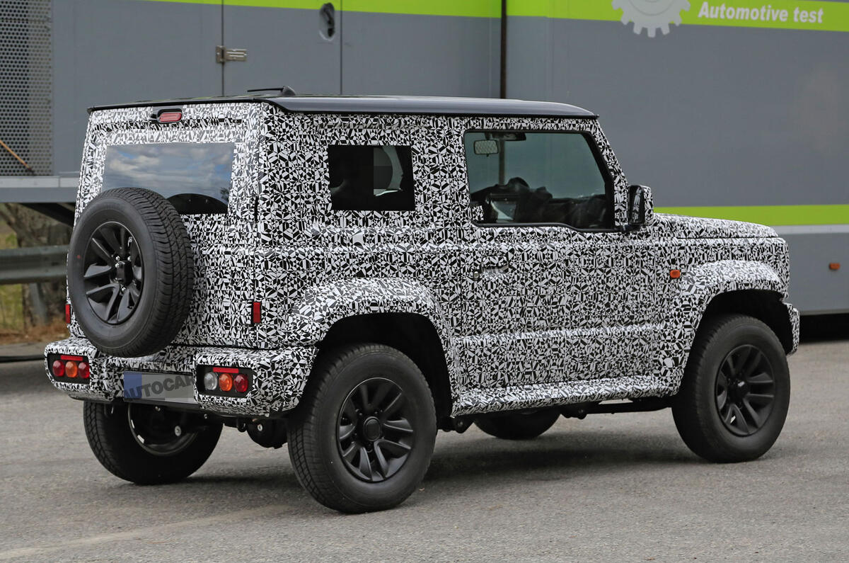 Next Suzuki Jimny spotted testing in run-up to Tokyo reveal