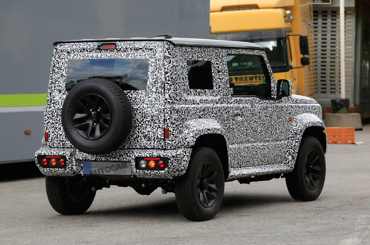 Next Suzuki Jimny spotted testing in run-up to Tokyo reveal