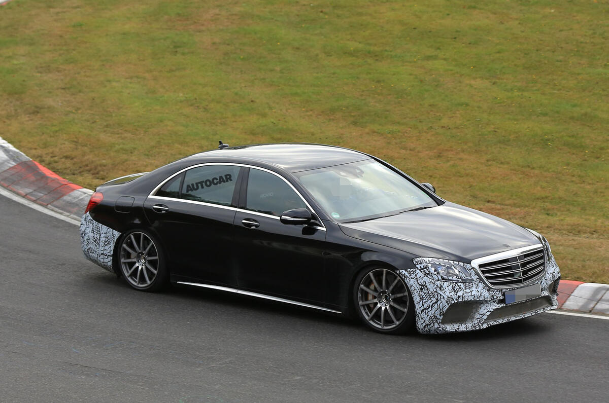 2017 Mercedes-Benz S-Class and AMG S 63 - latest spy pics