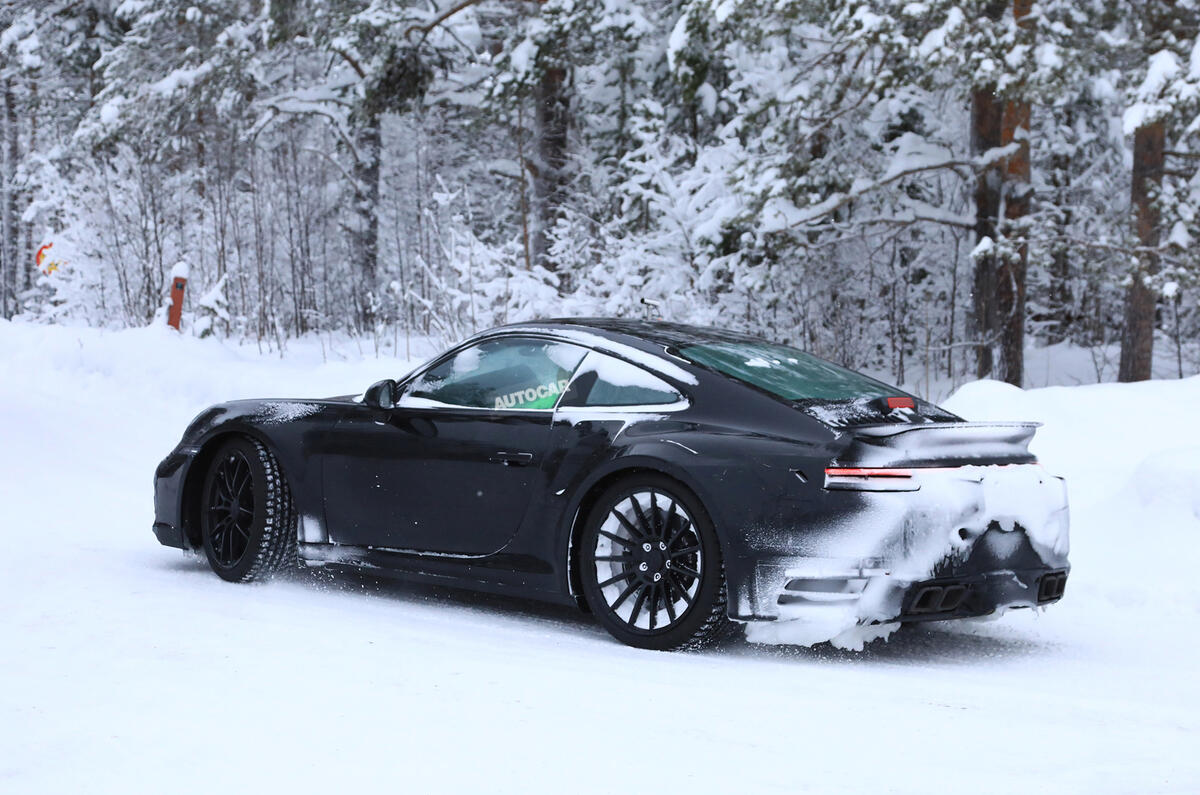 2019 Porsche 911: new pics of 630bhp Turbo S