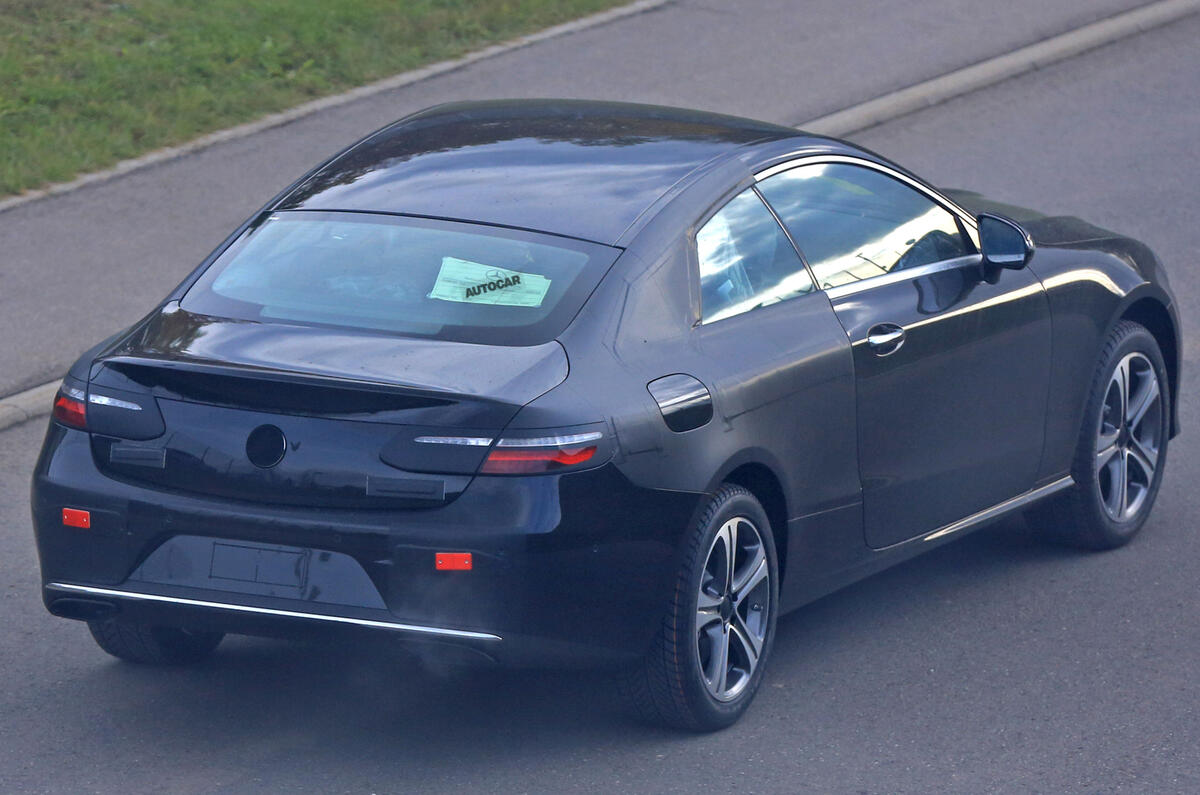 2017 Mercedes-Benz E-Class Coupé to be shown at Detroit motor show