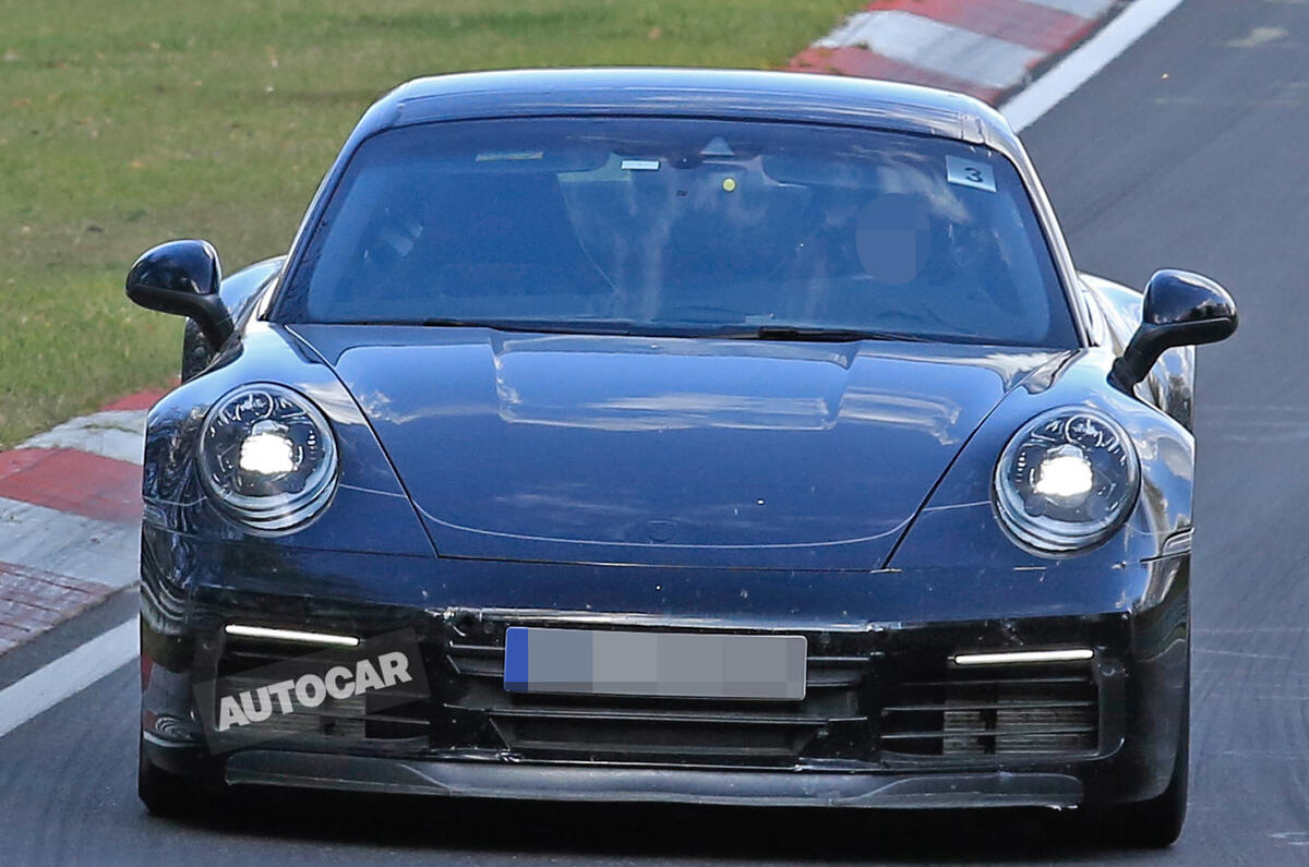Next Porsche 911 spotted testing at Nürburgring