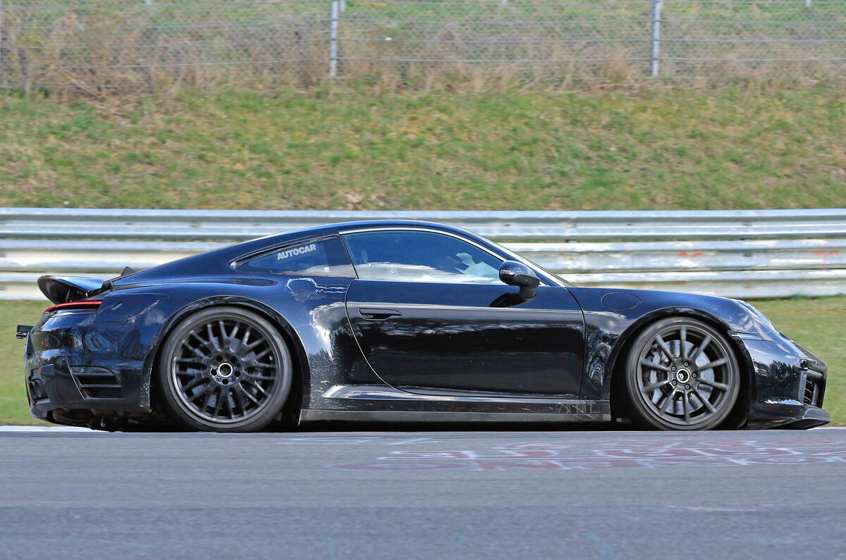 Next Porsche 911 spotted testing at Nürburgring