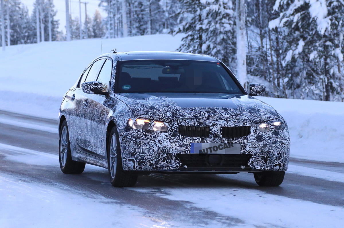 2019 BMW 3 Series G20: new spy pics of hot rear-wheel drive variant