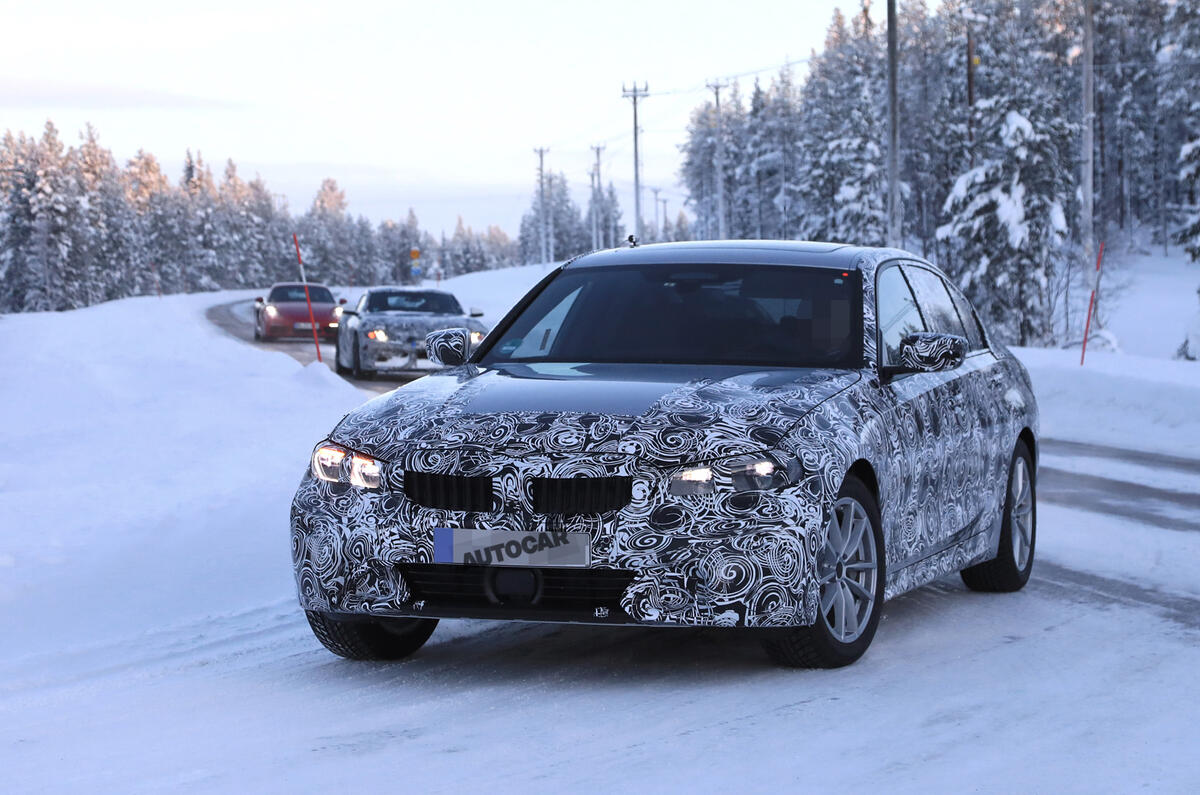 2019 BMW 3 Series G20: new spy pics of hot rear-wheel drive variant