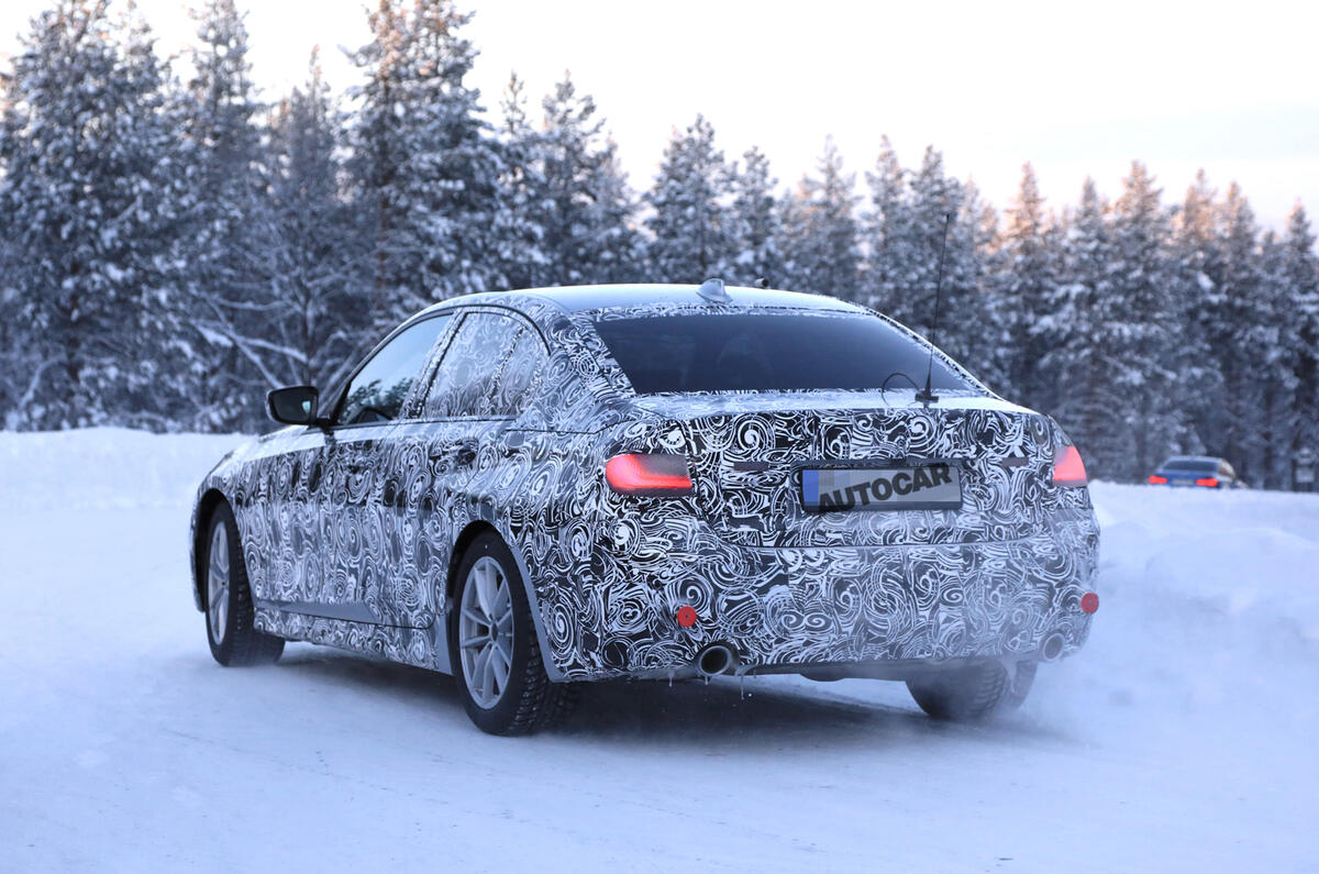 2019 BMW 3 Series G20: new spy pics of hot rear-wheel drive variant