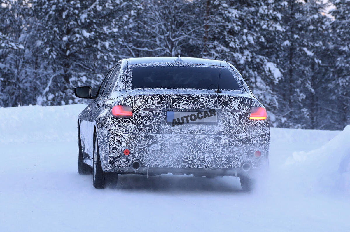 2019 BMW 3 Series G20: new spy pics of hot rear-wheel drive variant