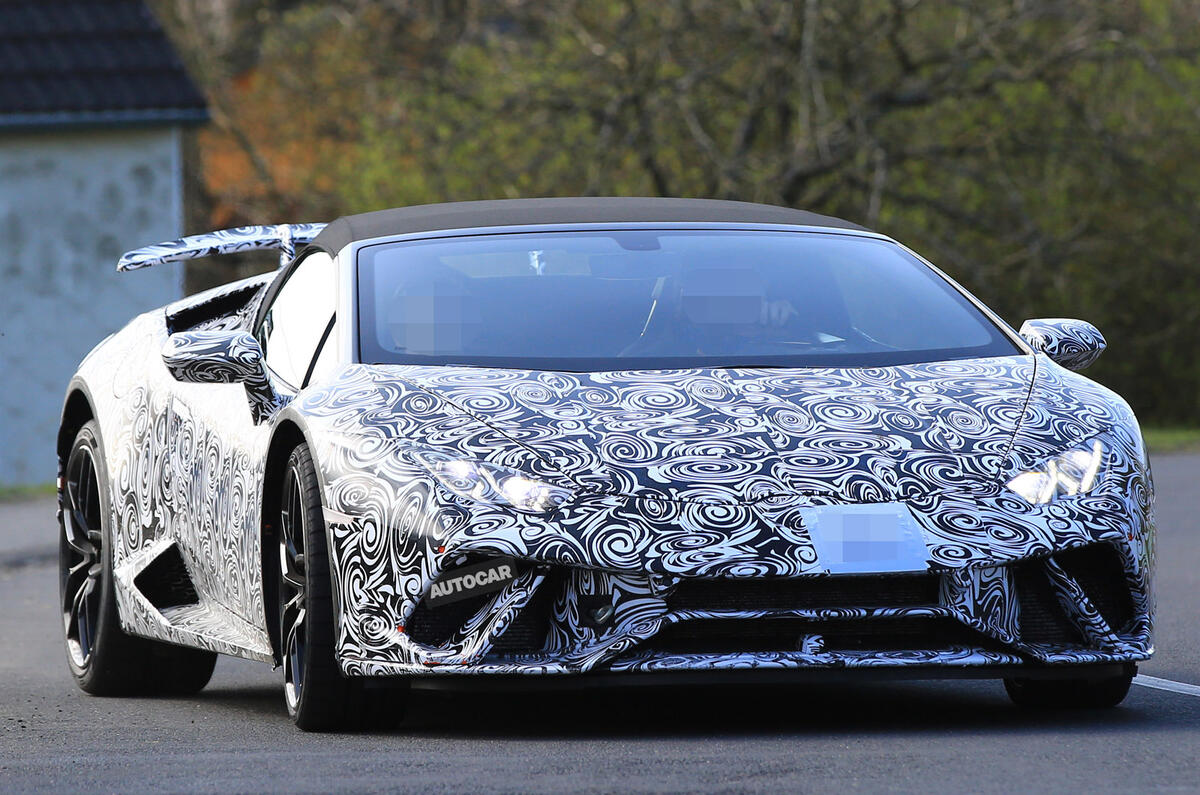 631bhp Lamborghini Huracan Spyder Performante To Gun For