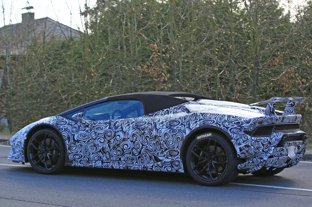 631bhp Lamborghini Huracan Spyder Performante To Gun For Mclaren