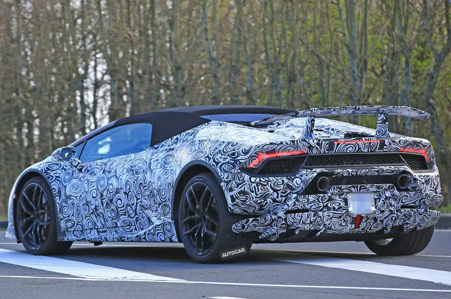 631bhp Lamborghini Huracan Spyder Performante To Gun For Mclaren