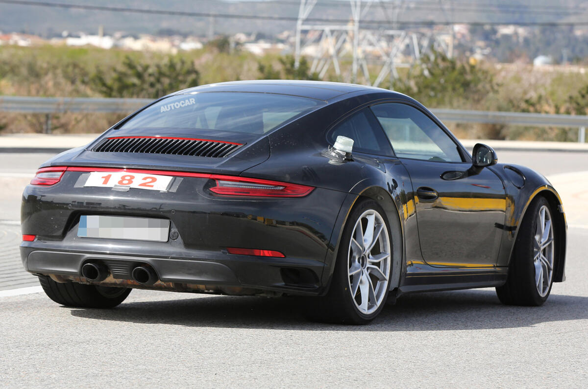 2019 Porsche 911 Images Of New 992 Model Leak Autocar