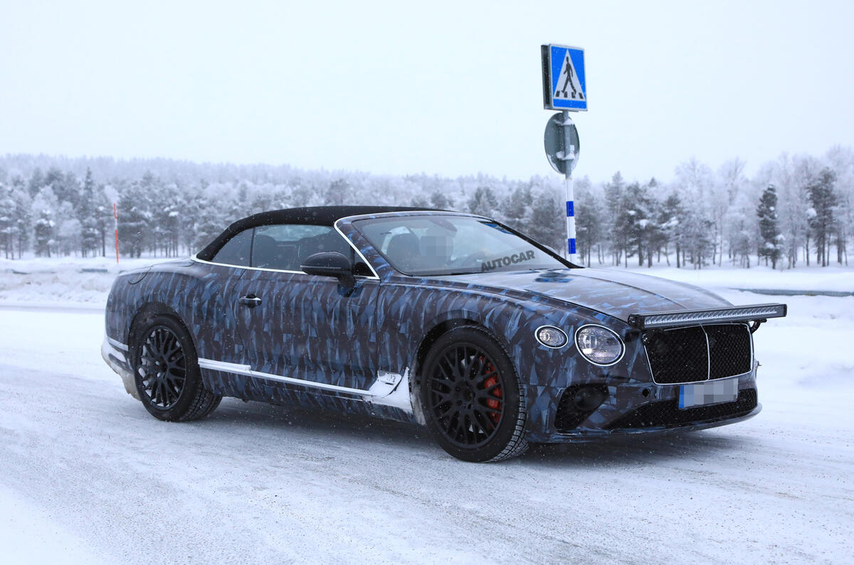 2019 Bentley Continental GT C to be brand’s sportiest drop-top