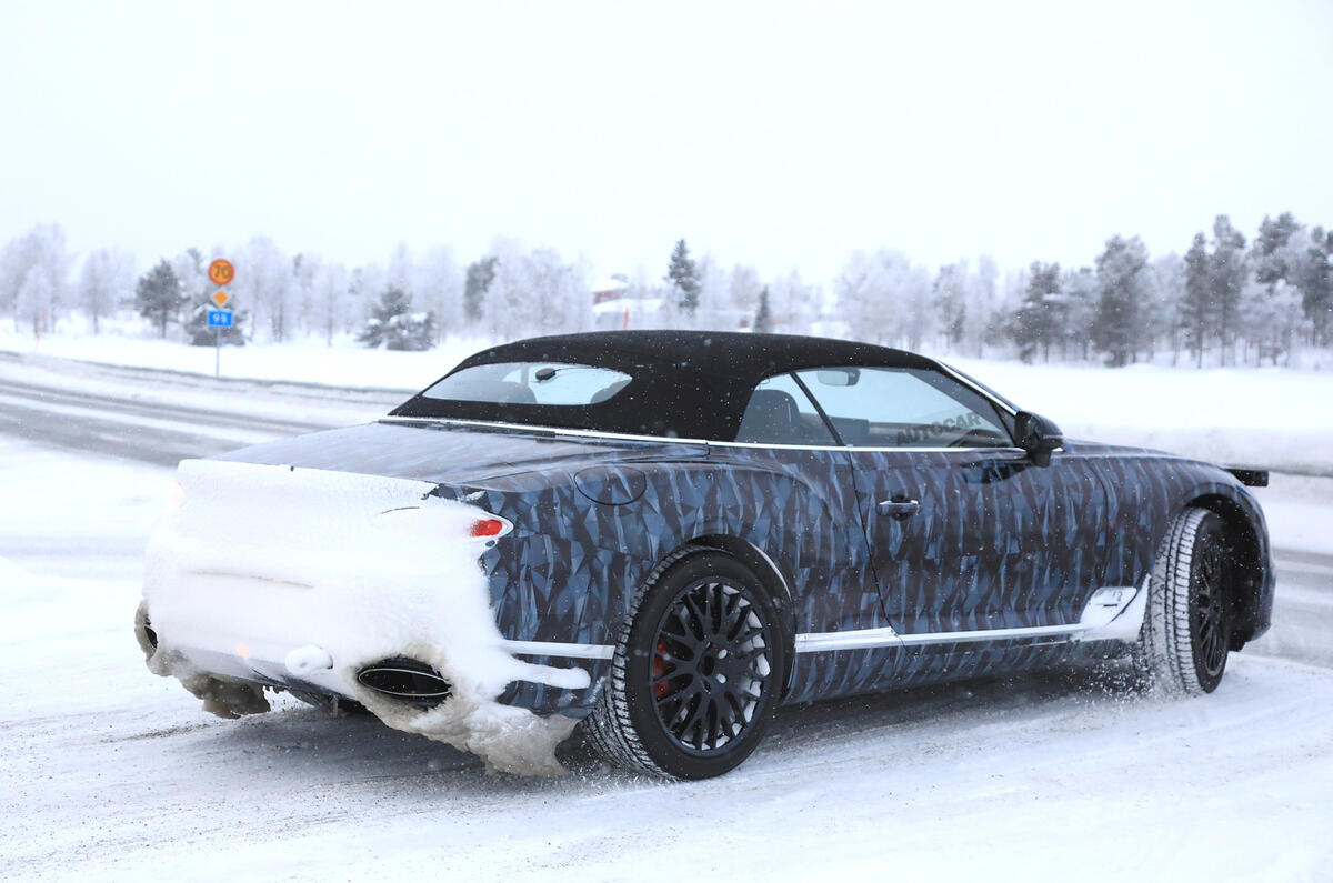 2019 Bentley Continental GT C to be brand’s sportiest drop-top