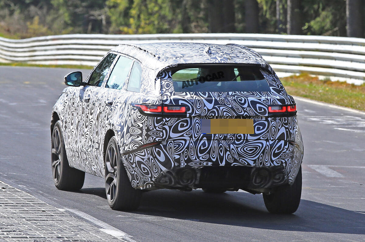 542bhp Velar Svr To Be Quickest Range Rover Yet Autocar