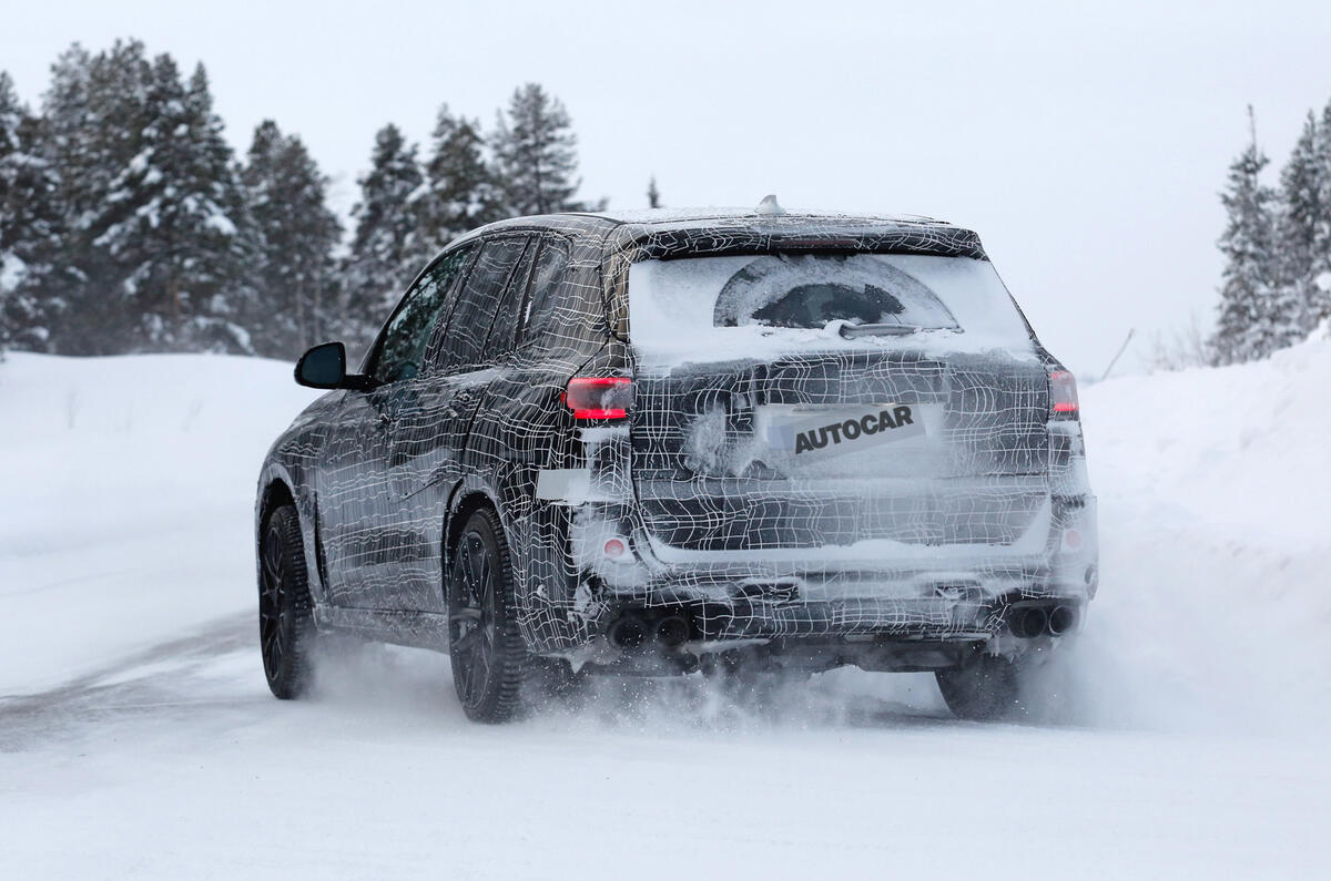 2018 BMW X5: new pics of 592bhp X5 M variant