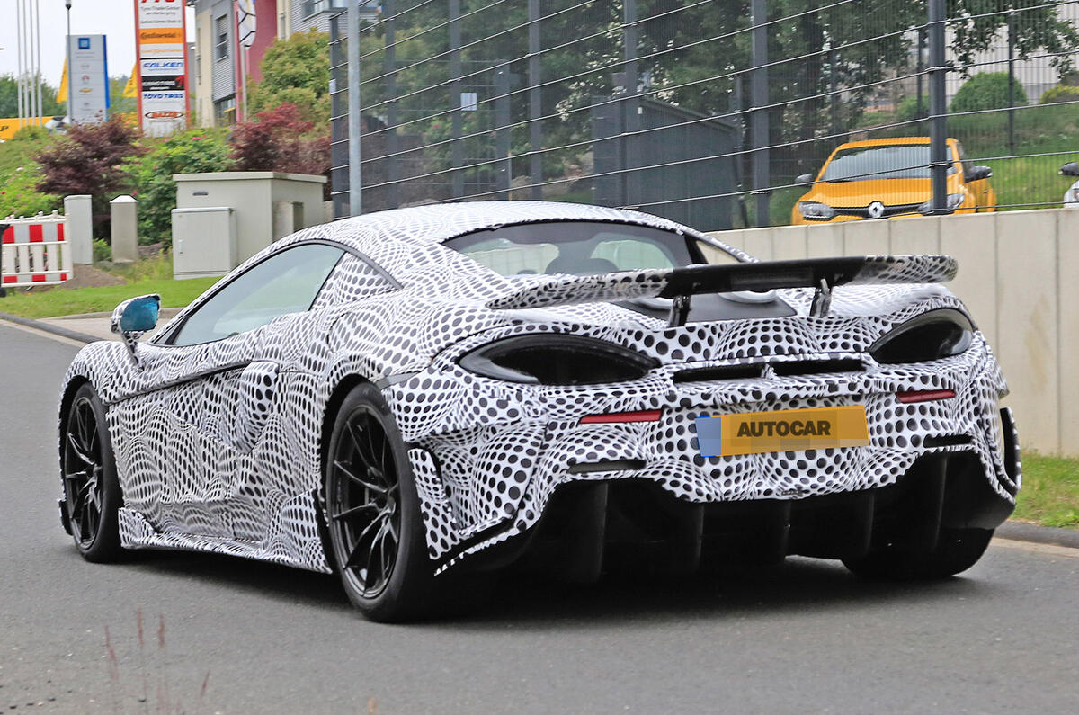 592bhp Mclaren 600lt Tests At The Nurburgring Autocar