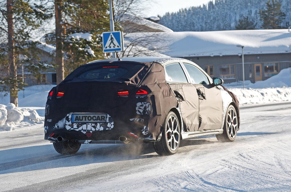 Hyundai i30 N Fastback tests ahead of 2019 launch