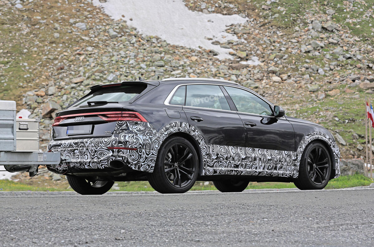 2019 Audi RS Q8: new pictures of 670bhp hybrid V8 SUV ...