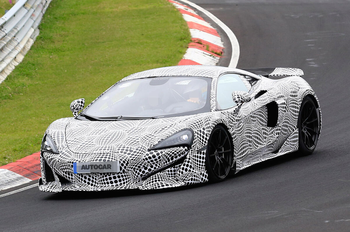 600bhp McLaren 600LT: first pictures of hardcore Sports Series model