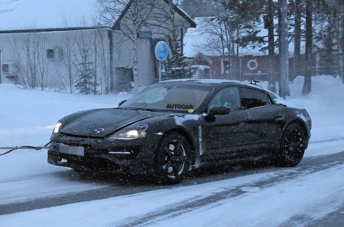 Porsche Mission E due with Level 4 autonomy and 15min fast-charging