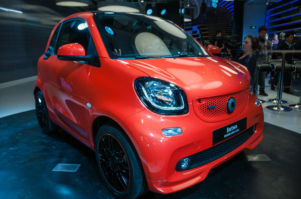 Smart Fortwo And Forfour Brabus Models Now On Sale Autocar