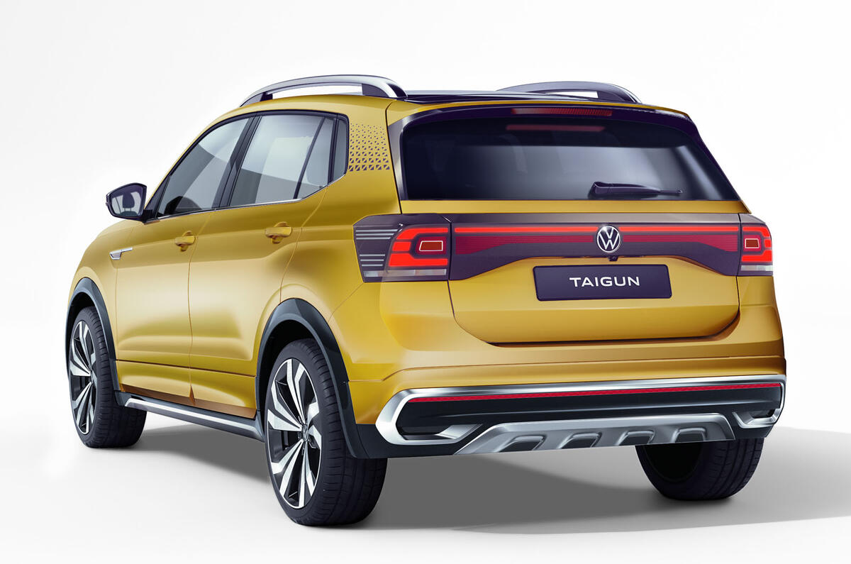 Volkswagen taigun rear
