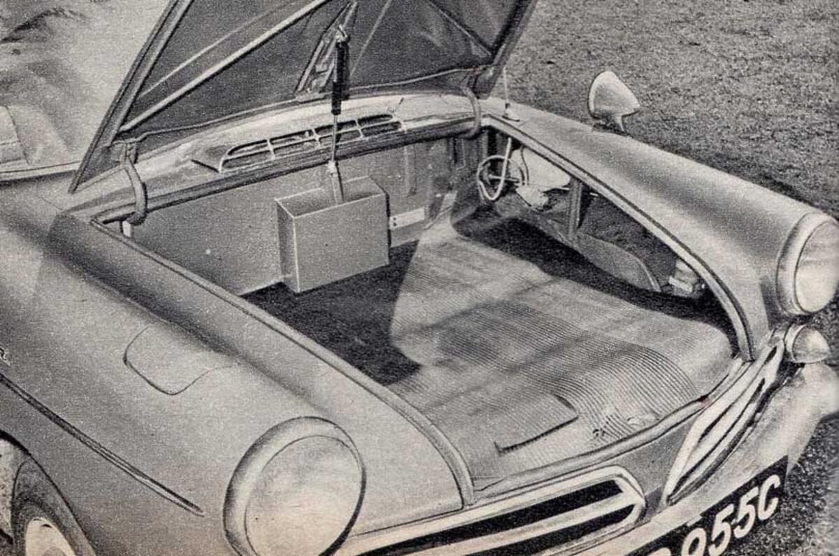 1965 NSU Wankel Spider Autocar road test