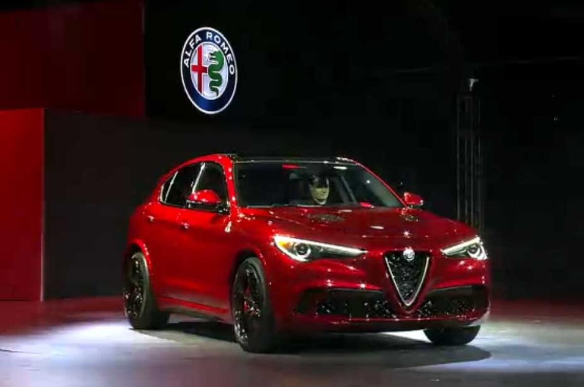 Alfa Romeo Stelvio SUV revealed in LA – new pictures