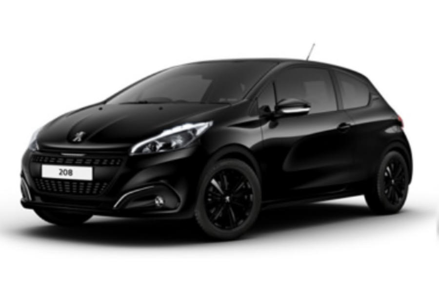  Peugeot 208 Black Edition launched as only three-door model