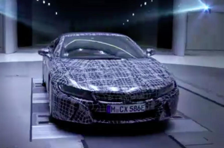 BMW i8 Roadster previewed in new official video