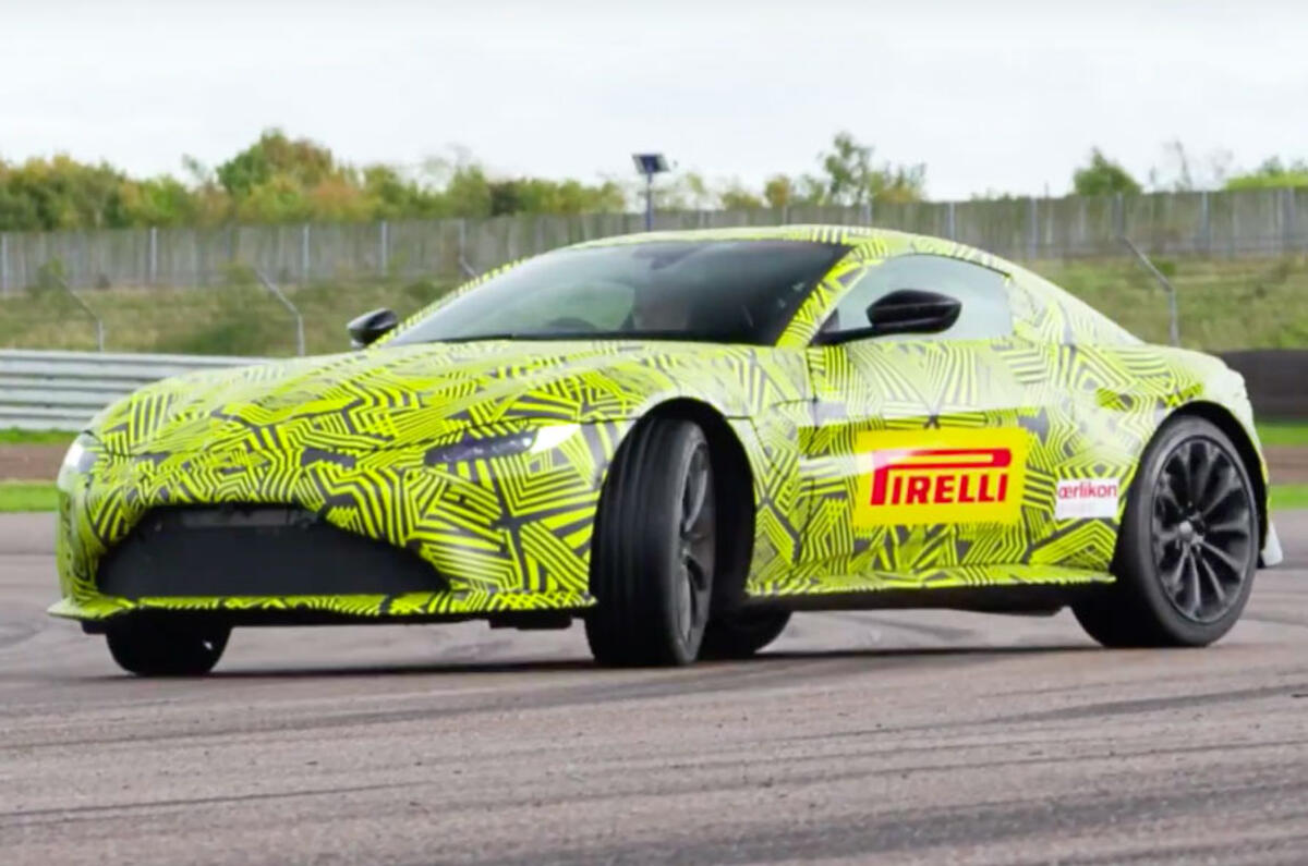 2018 Aston Martin Vantage confirmed with 'more than 500hp'