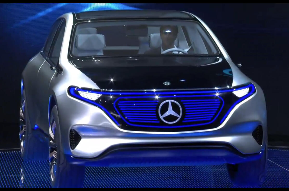 Mercedes Generation Eq Concept Revealed At Paris Motor Show Autocar