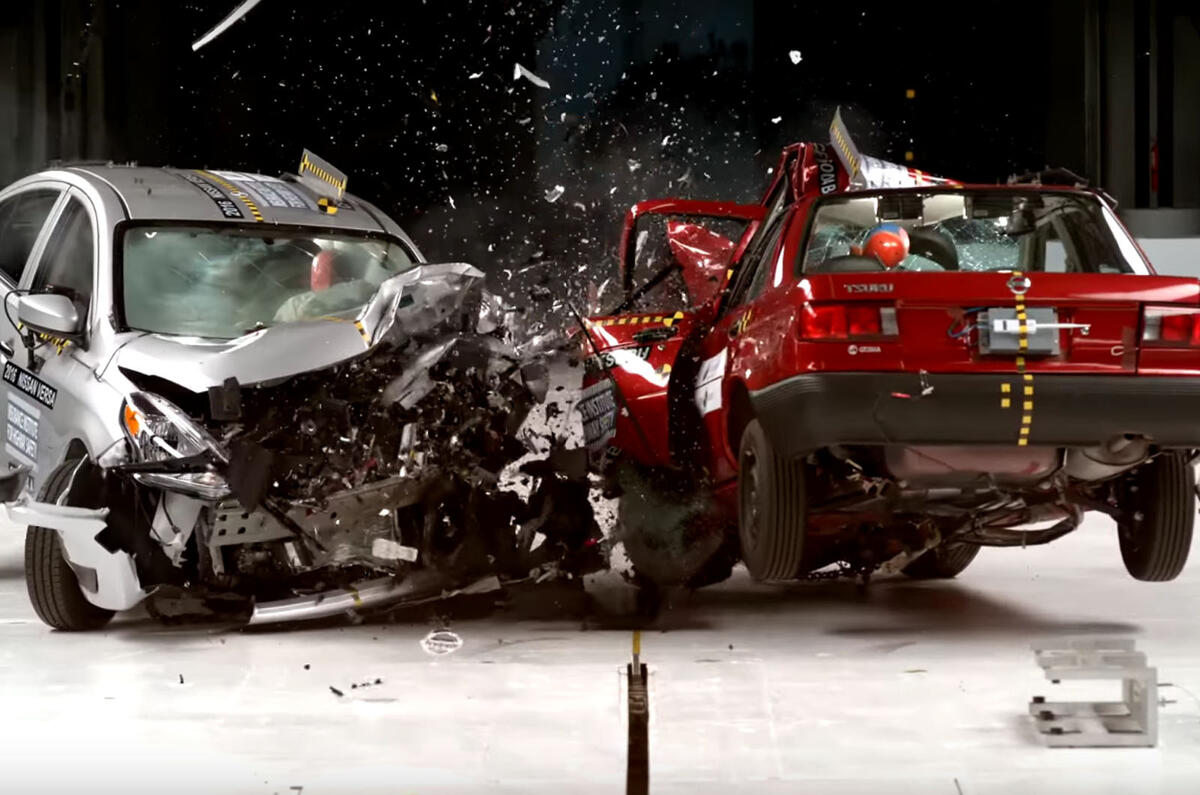 NCAP crash test