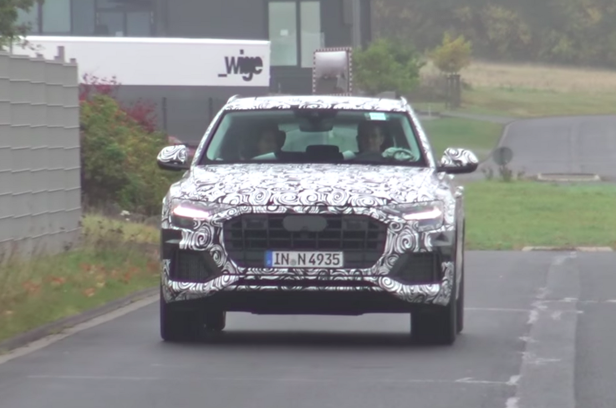 2018 Audi Q8 - new video of flagship SUV