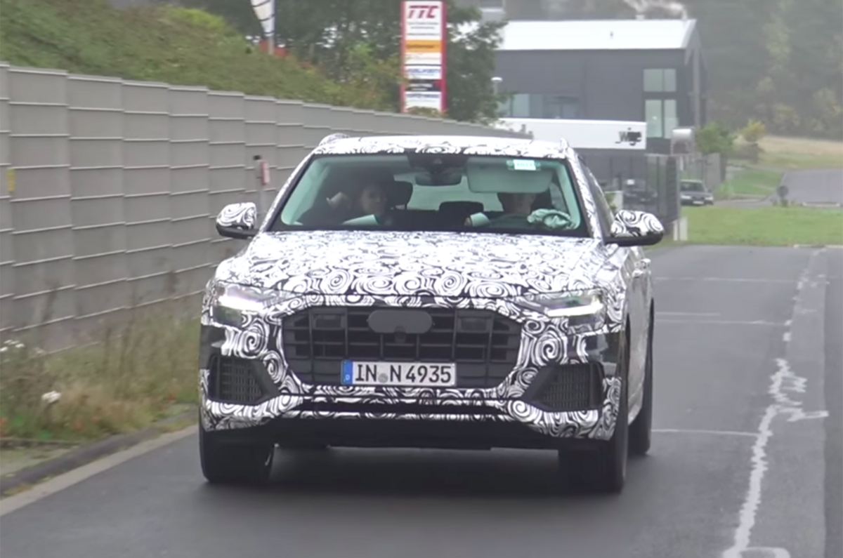 2018 Audi Q8 - new video of flagship SUV