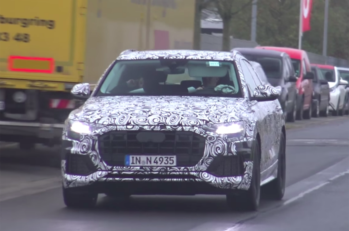 2018 Audi Q8 - new video of flagship SUV