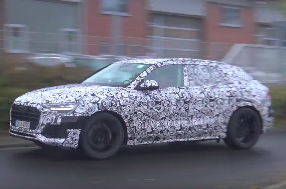 2018 Audi Q8 - new video of flagship SUV