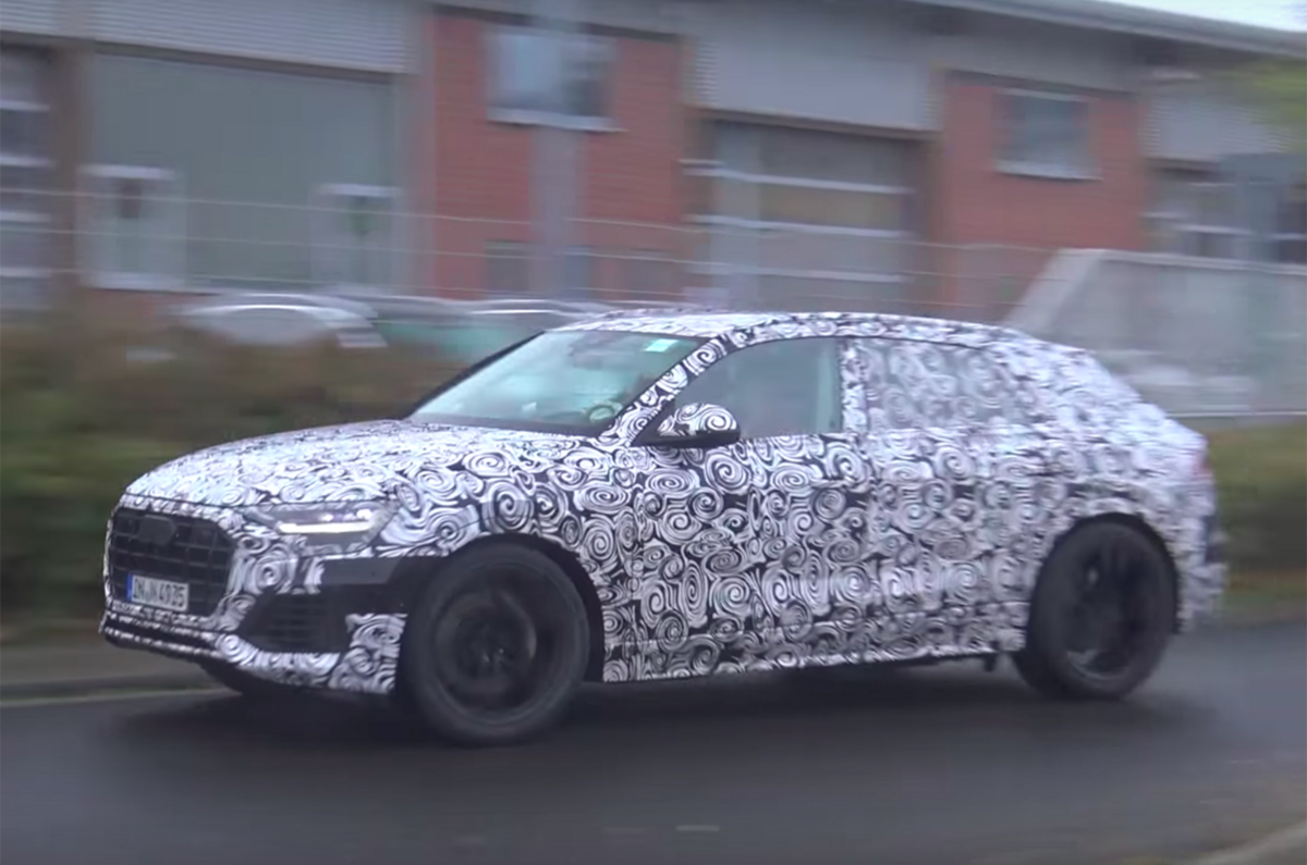 2018 Audi Q8 - new video of flagship SUV