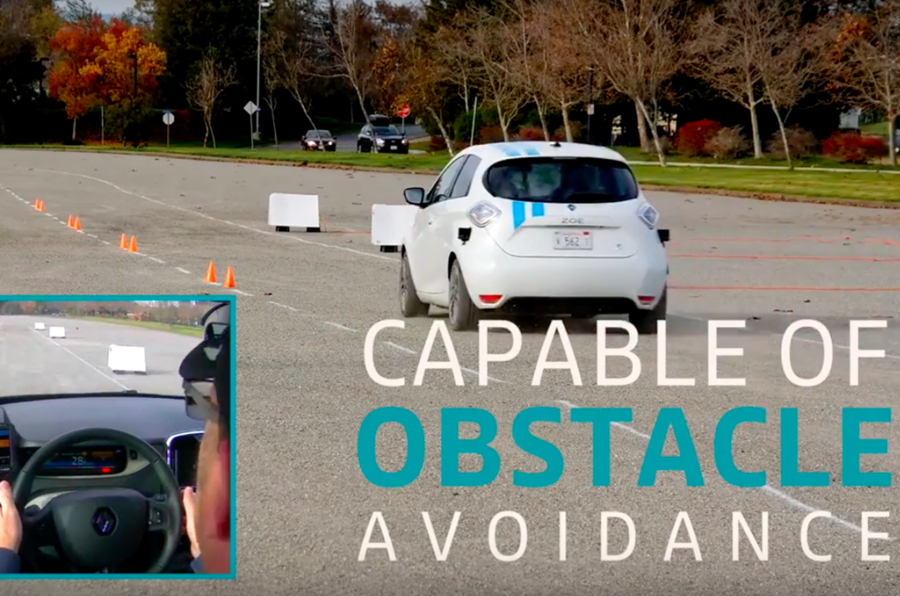 Renault reveals autonomous obstacle avoidance technology