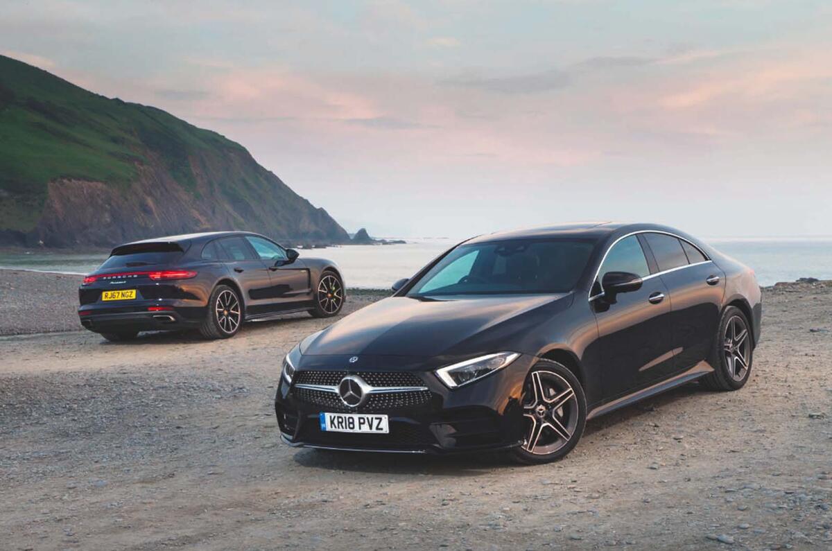 Mercedes Benz Cls Vs Porsche Panamera Twin Test Autocar