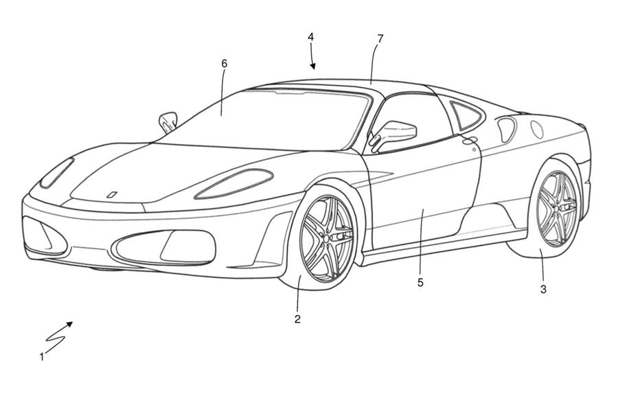Ferrari Files Patent For New Targa Top Body Design Autocar
