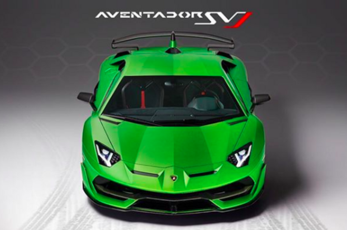 Lamborghini Aventador Svj Revealed Ahead Of Pebble Beach