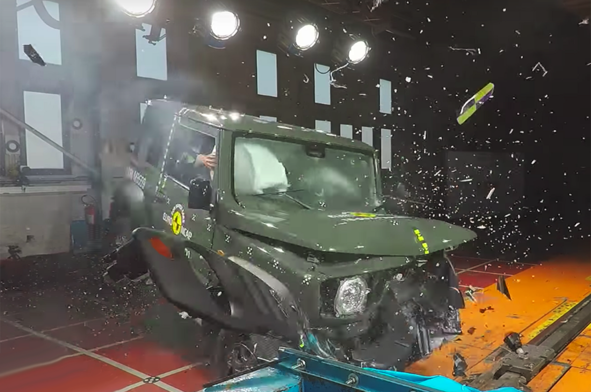 Suzuki Jimny S Underwhelming Safety Systems Earn Three Stars In