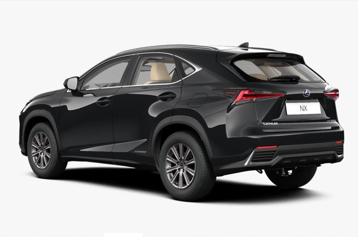 2020 Lexus NX FWD - static rear
