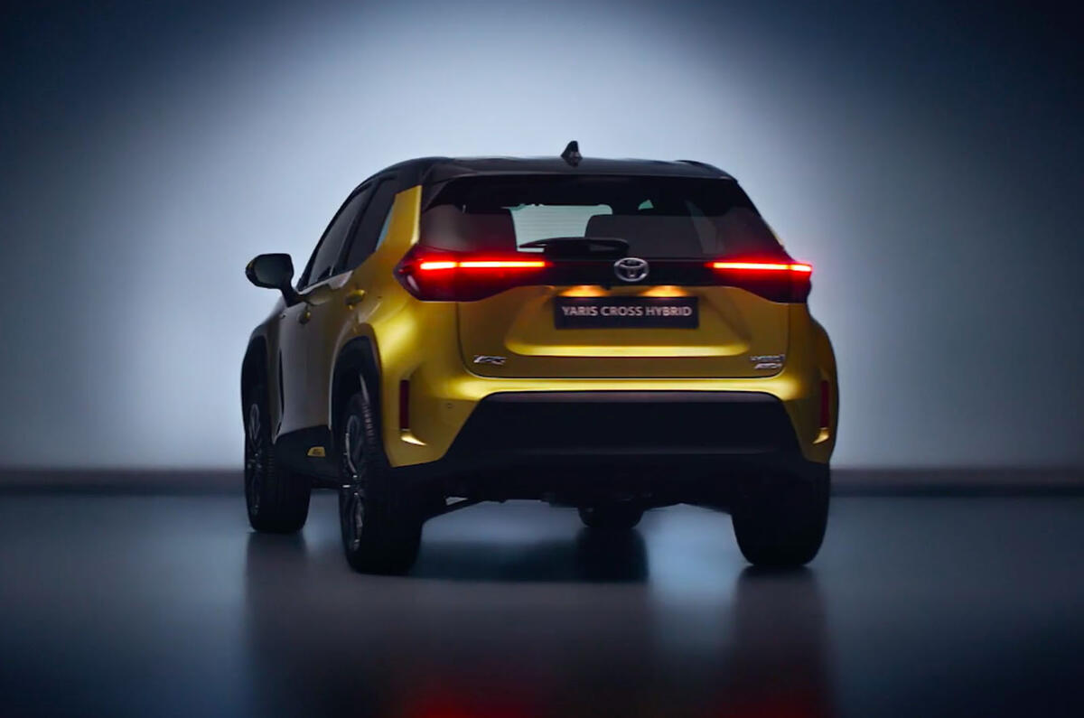 2020 Toyota Yaris Cross unveiling - rear